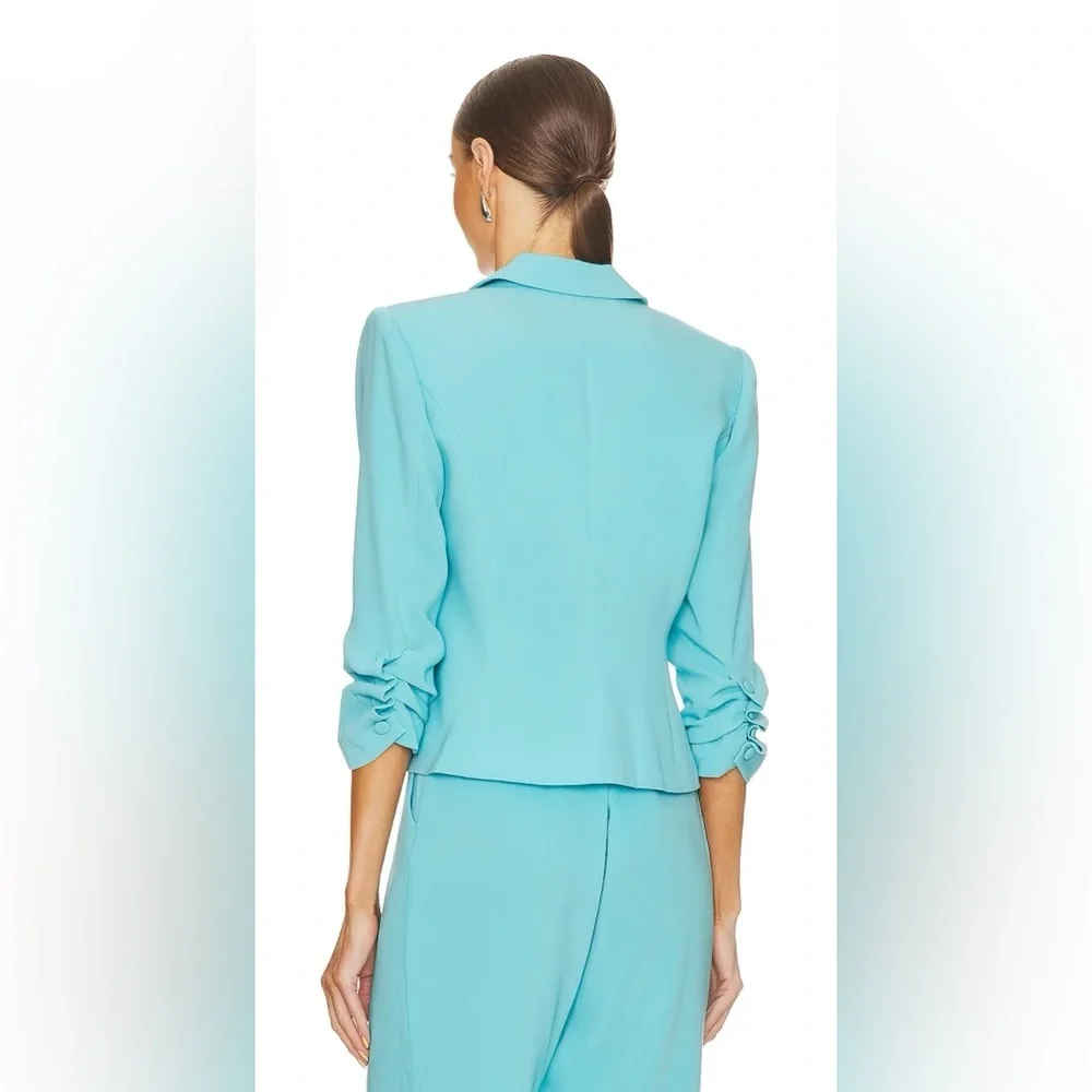 NEW WITH TAGS! Cinq a Sept Petite Khloe Blazer in Cyan - Picture 4 of 9